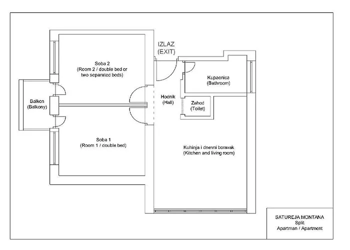 Satureja Montana * Split
